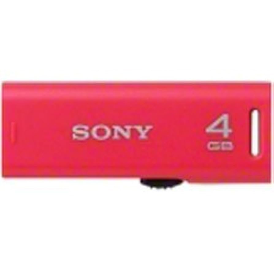 Amazon | SONY USBメモリ USB2.0 4GB ピンク USM4GR P | SONY